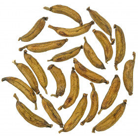 Mini bananes séchées déco - Lot de 10
