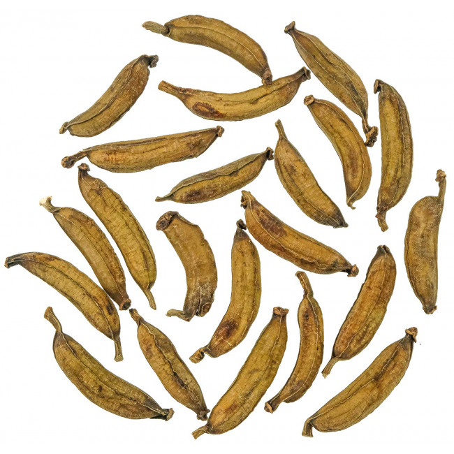 Mini bananes séchées déco - Lot de 10