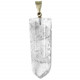 Pendentif pointe polie de cristal de roche