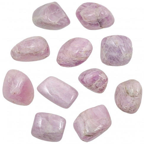 Pierres roulées kunzite - 0.5 à 3 cm - 10 grammes
