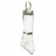 Pendentif Main Figa cristal de roche monture en argent 925