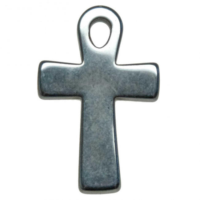 Pendentif croix Ankh en hématite