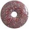 Donut Pi Chinois en porphyre grec (verdâtre) pour pendentif