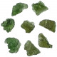 Pierre brute moldavite - 1 à 1.5 cm - à l'unité