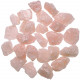 Pierres brutes quartz rose - 3 à 4 cm - 100 grammes