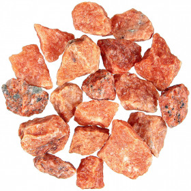 Pierres brutes calcite de feu - 3 à 4 cm - 100 grammes