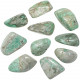 Pierres roulées variscite - 2.5 à 3 cm - Lot de 2