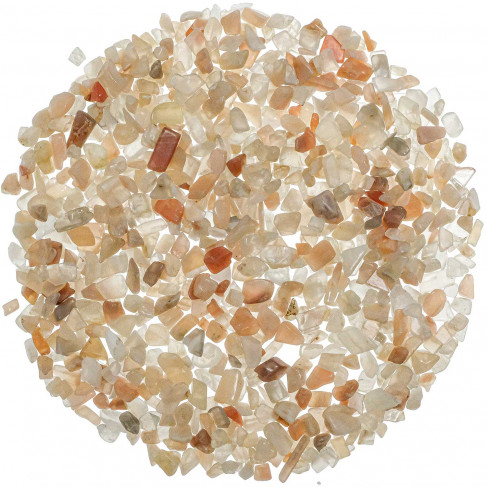 Mini pierres roulées pierre de lune - 5 à 10 mm - 100 grammes