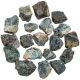 Pierres brutes apatite bleue - 2 à 4 cm - 100 grammes