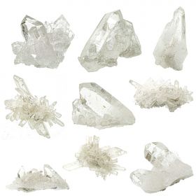 Petit amas de cristal de roche - A l"unité