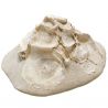 Oursin fossile clypeaster avec concrétion de coquillages - 950 grammes