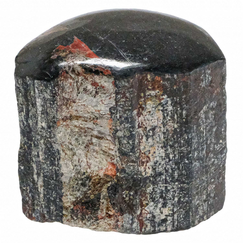Bloc de tourmaline noire brute polie - 268 grammes