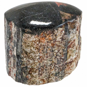 Bloc de tourmaline noire brute polie - 268 grammes
