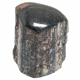 Bloc de tourmaline noire brute polie - 268 grammes