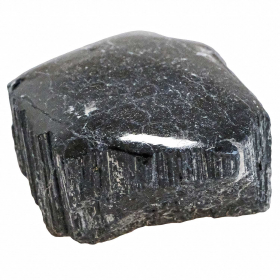 Bloc de tourmaline noire brute polie - 326 grammes