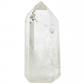 Pointe polie mono-terminée en cristal de roche - 231 grammes