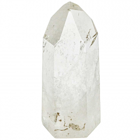 Pointe polie mono-terminée en cristal de roche - 231 grammes