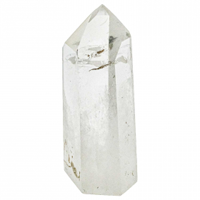 Pointe polie mono-terminée en cristal de roche - 231 grammes