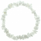 Bracelet en pierre de lune blanche - perles baroques