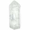 Pointe polie mono-terminée en cristal de roche - 214 grammes