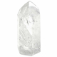 Pointe polie mono-terminée en cristal de roche - 214 grammes