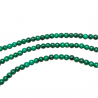 Bracelet en malachite - Perles rondes 4 mm