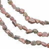 Bracelet en rhodonite - Perles roulées 5 à 8 mm