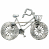 Broche bicyclette avec nacre abalone