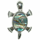 Broche tortue avec nacre abalone