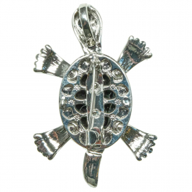 Broche tortue avec nacre abalone