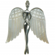 Broche ange avec nacre blanche