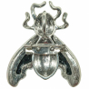 Broche abeille avec nacre abalone