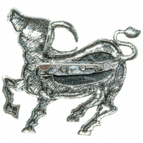 Broche mouton avec nacre abalone