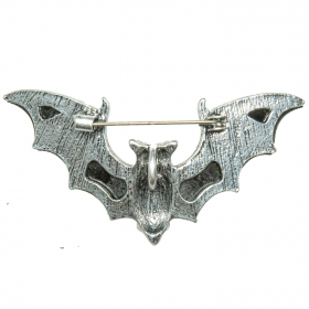 Broche chauve-souris avec nacre abalone