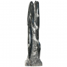 Statue en marbre fossilifère d'orthocéras - 36 cm - 2.68 kg
