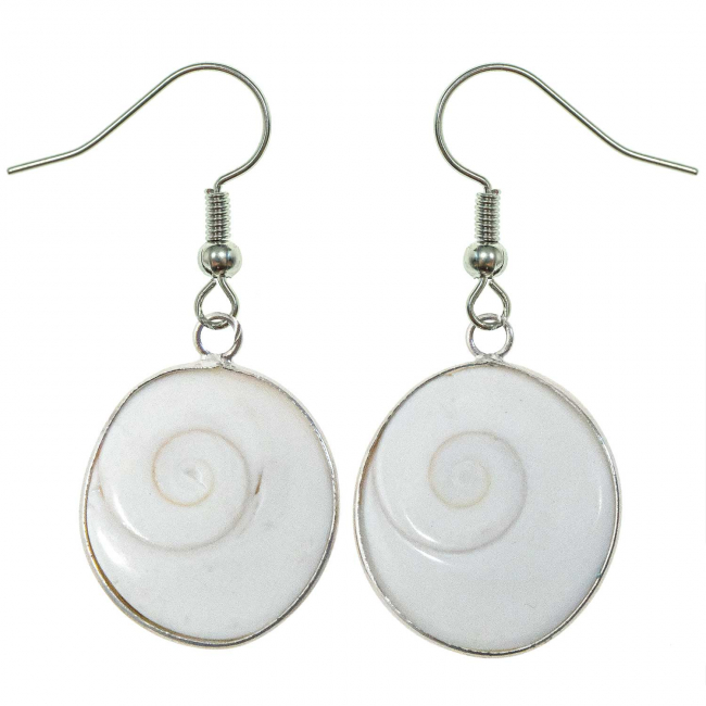 Boucles d'oreilles oeil de shiva