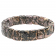 Bracelet perles carrées facettées en rhodonite