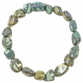 Bracelet en porphyre grec - perles roulées