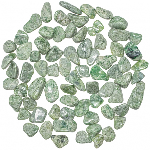 Pierres roulées idocrase (vésuvianite) - 1.5 à 2.5 cm - 50 grammes