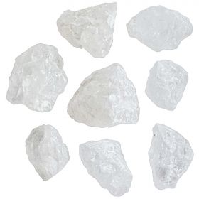 Pierres brutes pierre d'alun - 4 à 6 cm - 250 grammes