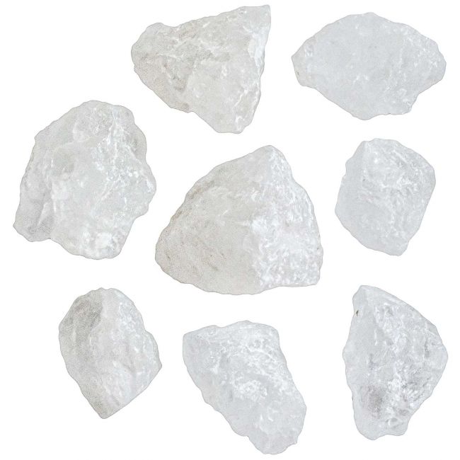 Pierres brutes pierre d'alun - 4 à 6 cm - 250 grammes