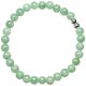 Bracelet en jade vert - Perles rondes 6 mm
