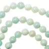 Bracelet en amazonite - Perles rondes 10 mm