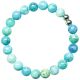 Bracelet en hémimorphite - Perles rondes 8 mm