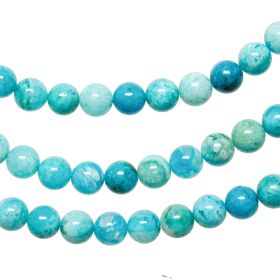 Bracelet en hémimorphite - Perles rondes 8 mm