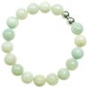 Bracelet en amazonite - Perles rondes 10 mm