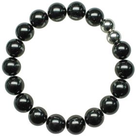 Bracelet en tourmaline - Perles rondes 10 mm