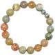 Bracelet en jaspe océan - Perles rondes10 mm