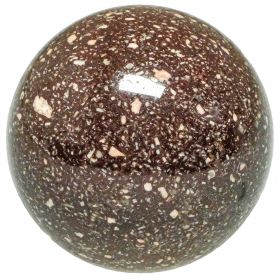 Sphère en porphyre impérial