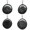 Pendentif galet plat en nuumite